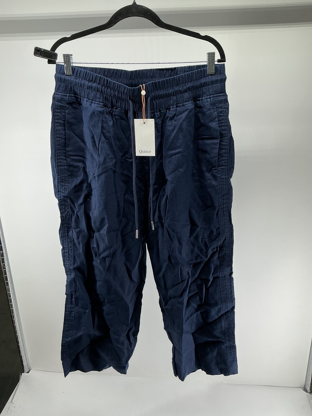 100% European Linen Wide Leg Pants - 26"